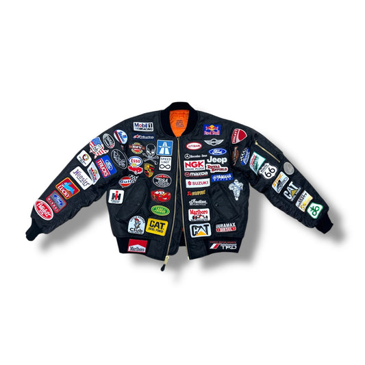 EXTREME PATCHWORK BOMBER